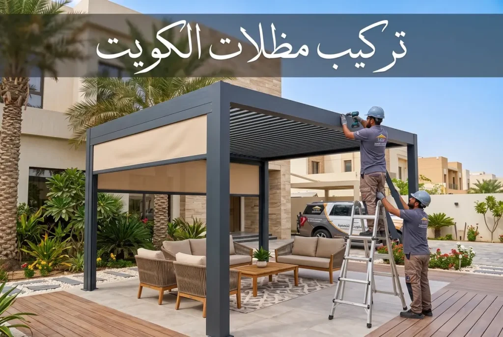 تركيب مظلات الكويت عصرية للحدائق