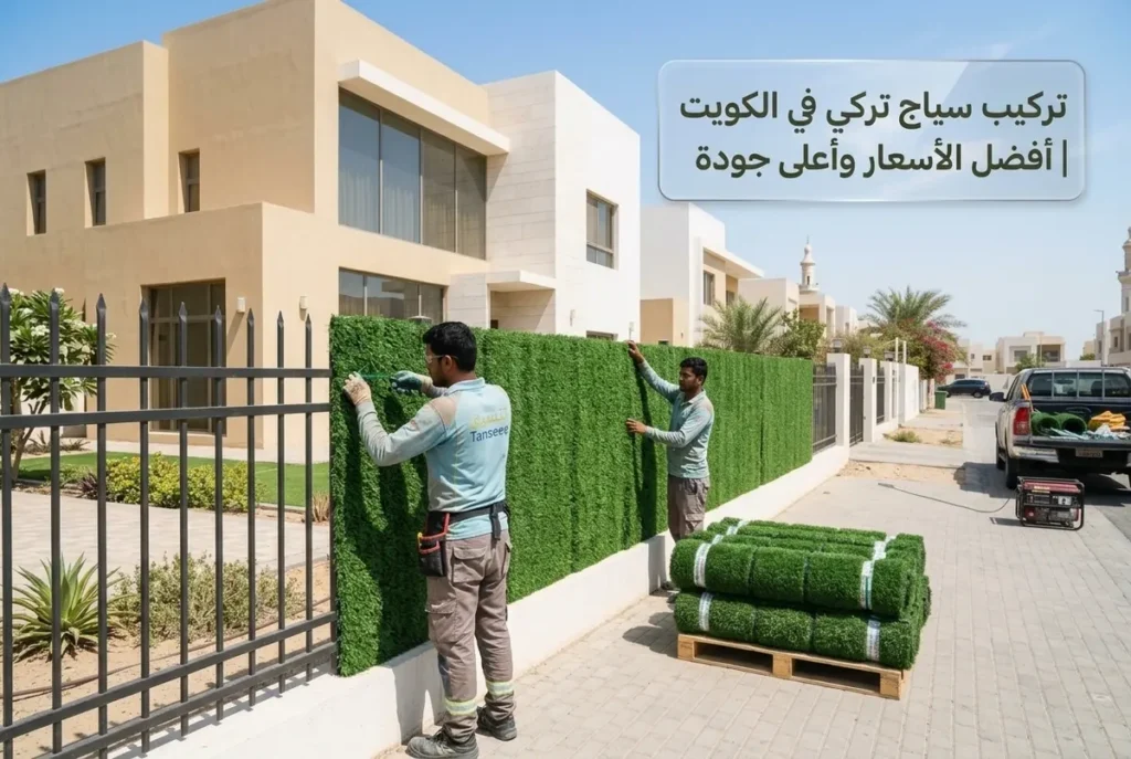 تركيب سياج تركي الكويت في الكويت بأفضل الأسعار وأعلى جودة للفلل والحدائق